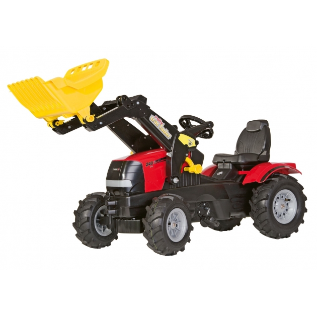 Детский педальный трактор Rolly Toys Красный 611126